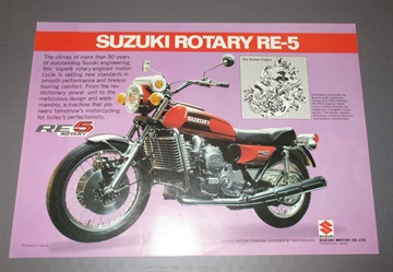 Suzuki RE 5 vankel Brochure